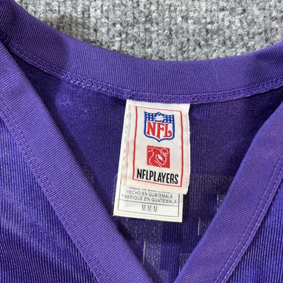 Minnesota Vikings Jersey Mens Medium Purple NFL Football Adrian Peterson NFL - Picture 2 of 3